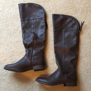 Mossimo Brown Riding Boots